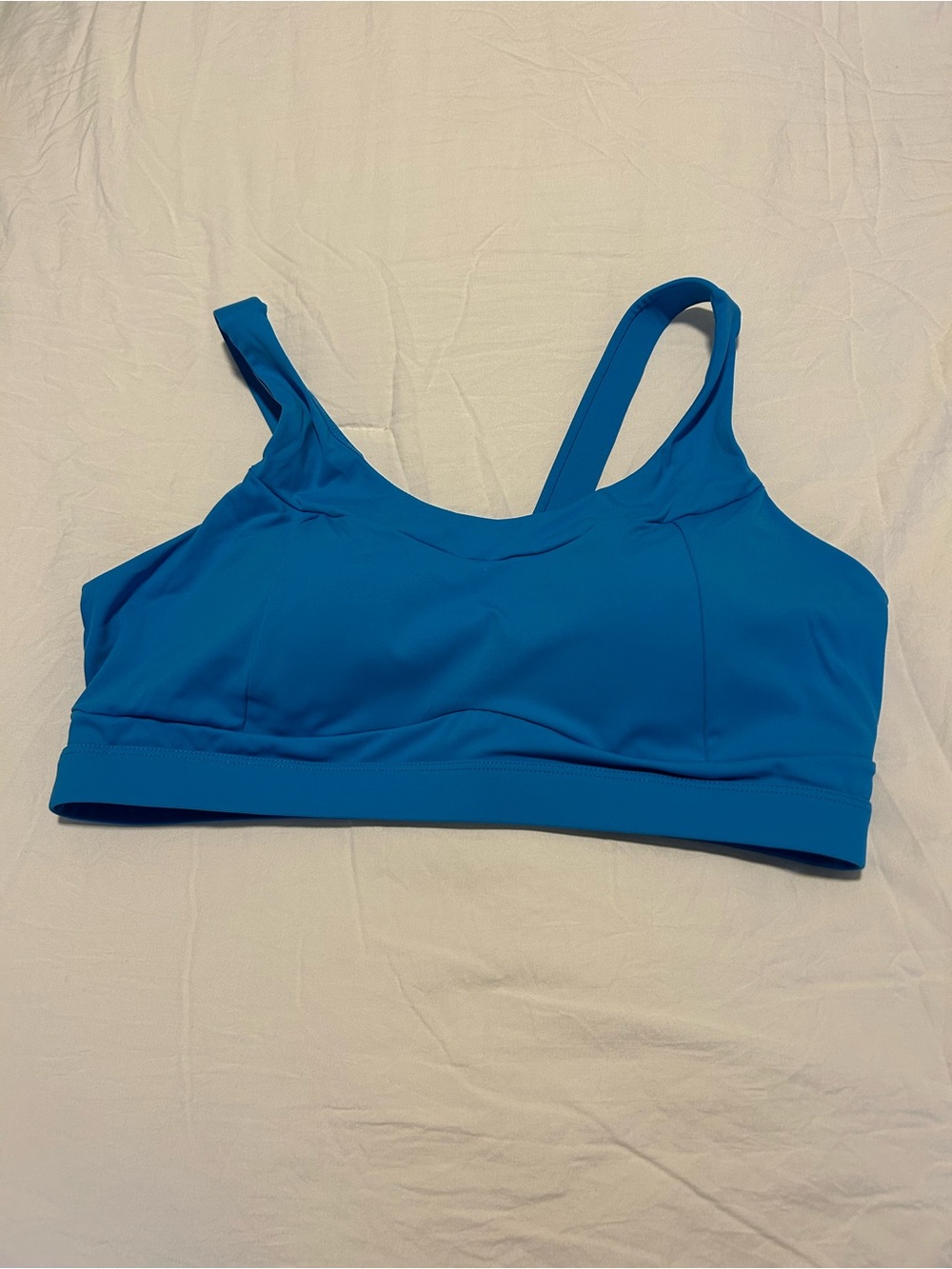 Running Girl Turquoise Sports Bra